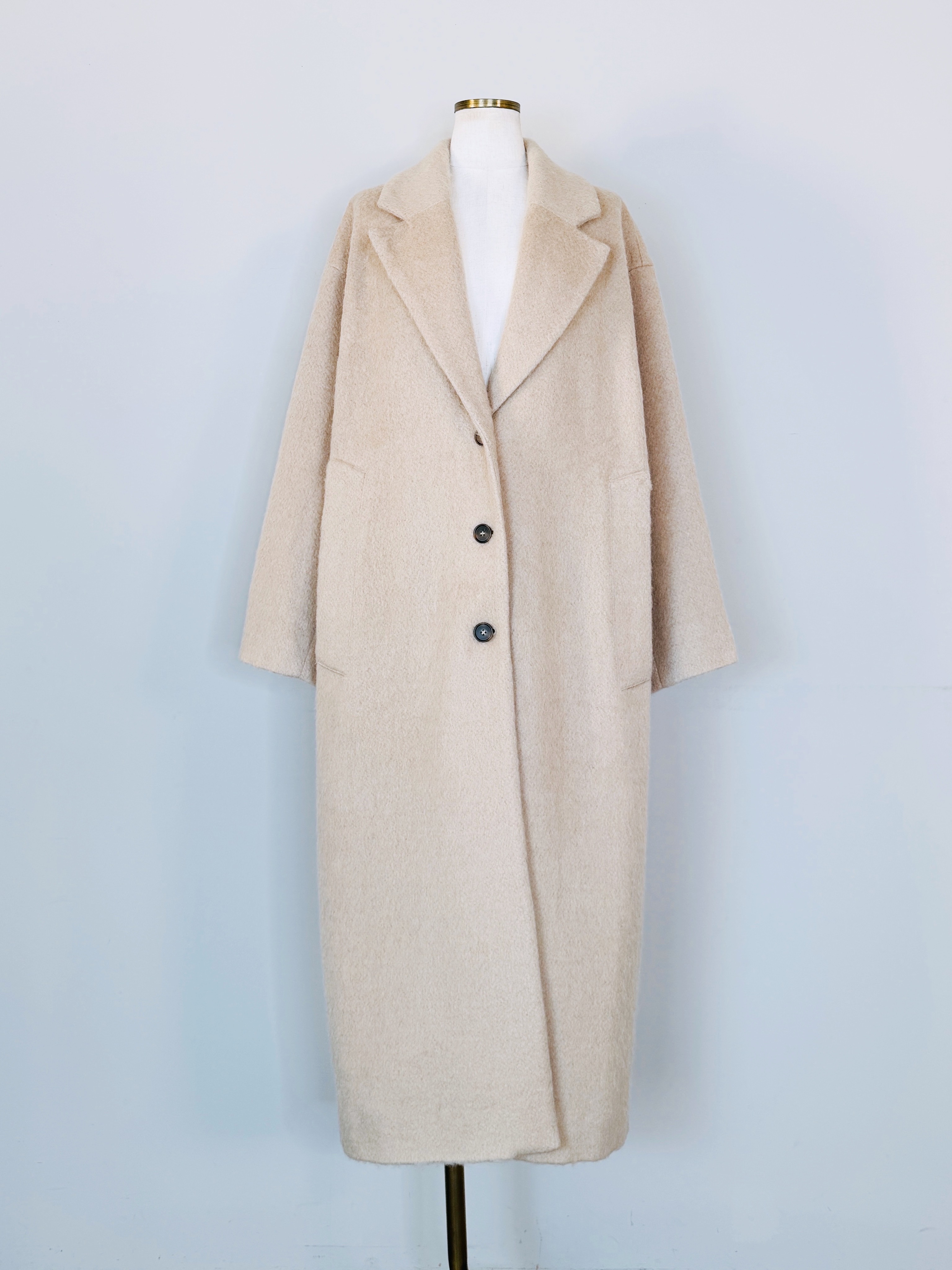 SELECT(セレクト)　ウールモヘアロングテーラードロングコート