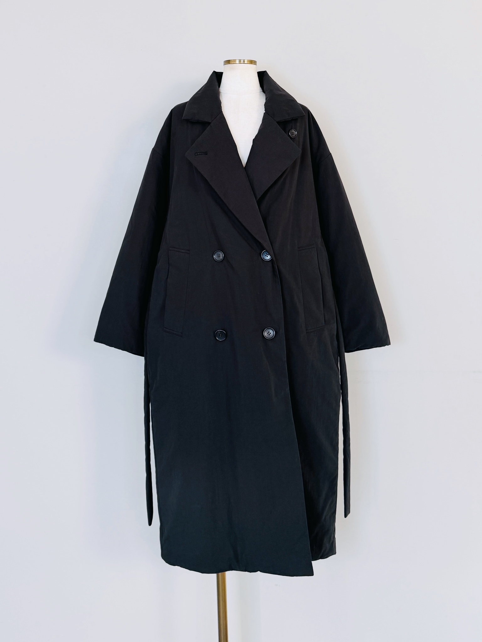 SELECT(セレクト)　中綿テーラードロングコート