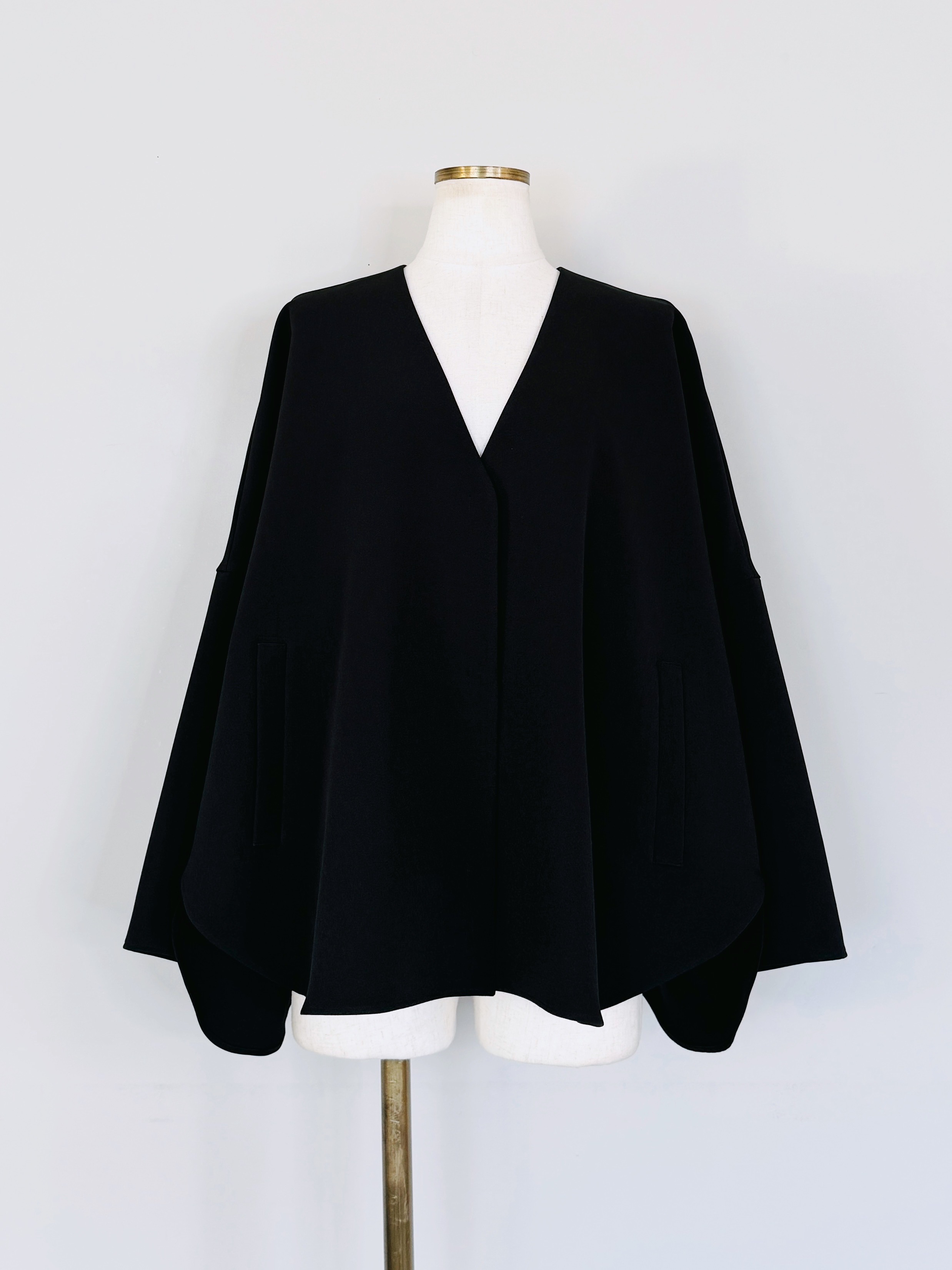 SELECT(セレクト)　ビッグシルエットノーカラージャケット《SET UPアイテム》