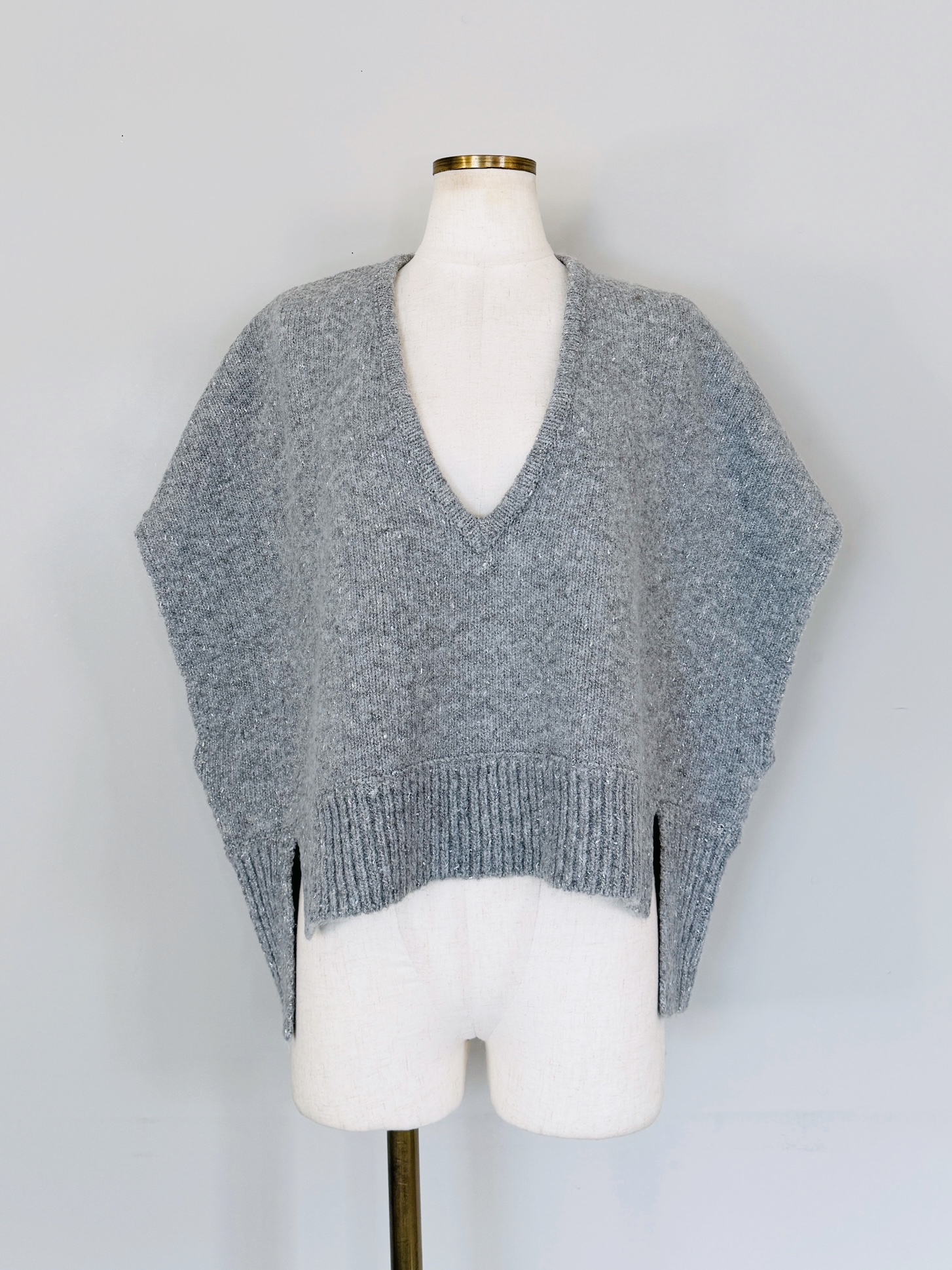 SELECT(セレクト)　グリッターヤーンショートベスト