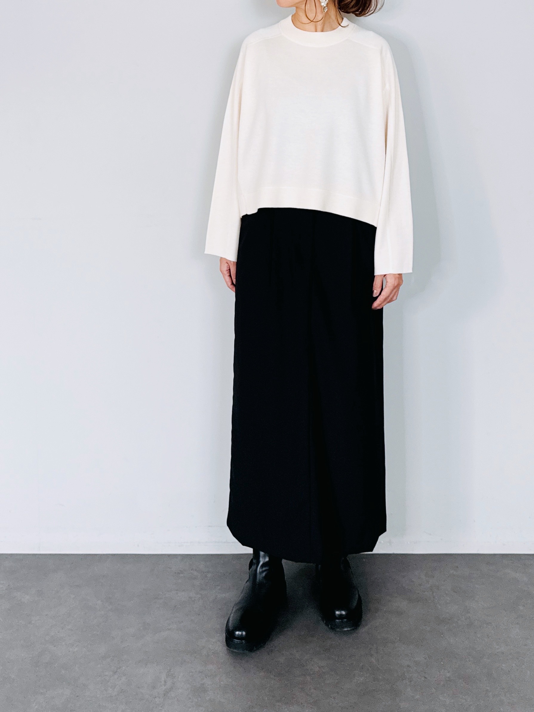 SELECT(セレクト) スムースニットモックネックプルオーバー｜Praise