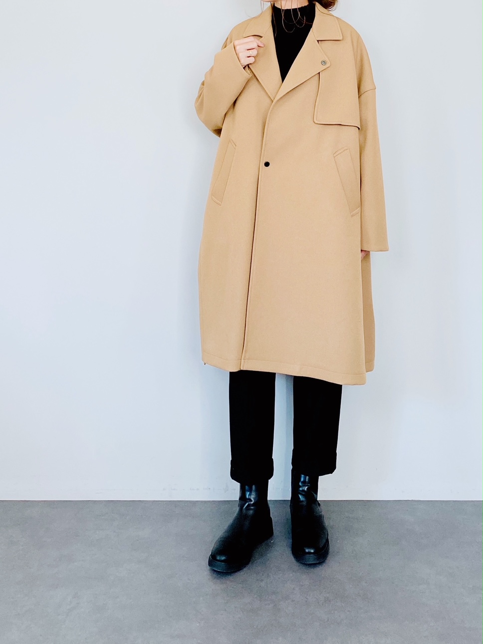 SELECT(セレクト) ナノヒーティングトレンチ風コート（ライナー付