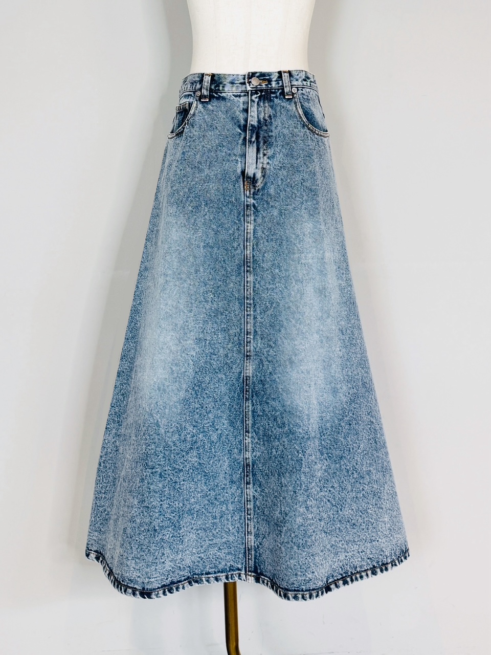 SELECT(セレクト)　デニムフレアースカート