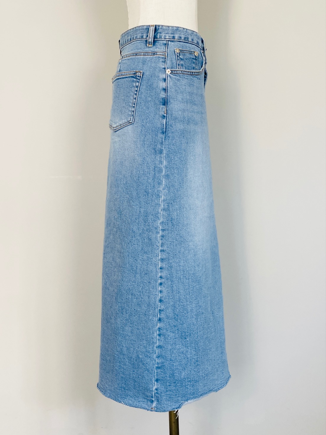 Select セレクト デニムロングタイトスカート Praise Trois Anana Nicole Chouchou