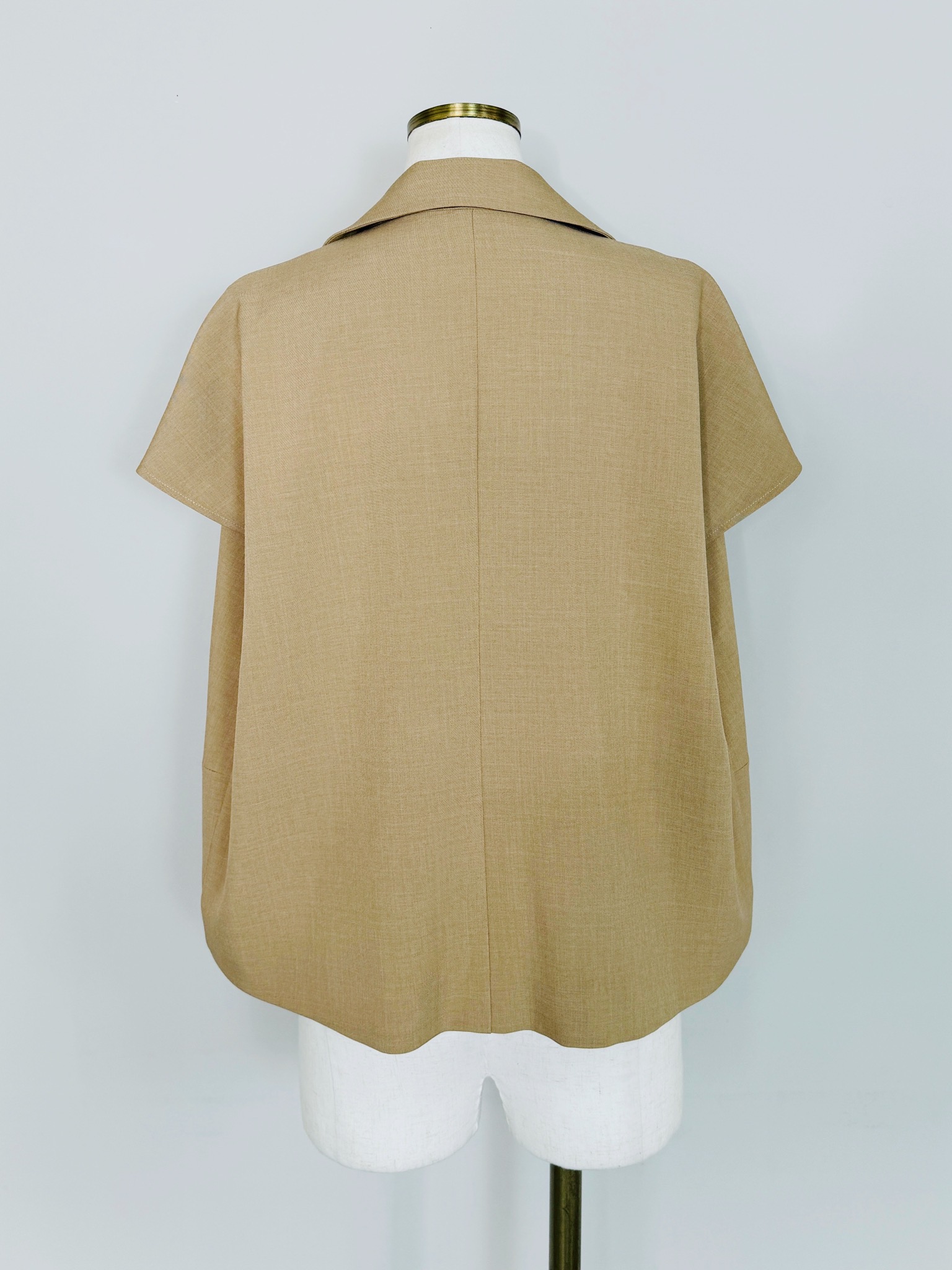 ri_aʕ•ﻌ•`ʔさま専用☆ICEフレンチスリーブジャケット スラブメッシュフレンチスリーブジャケット|allureville