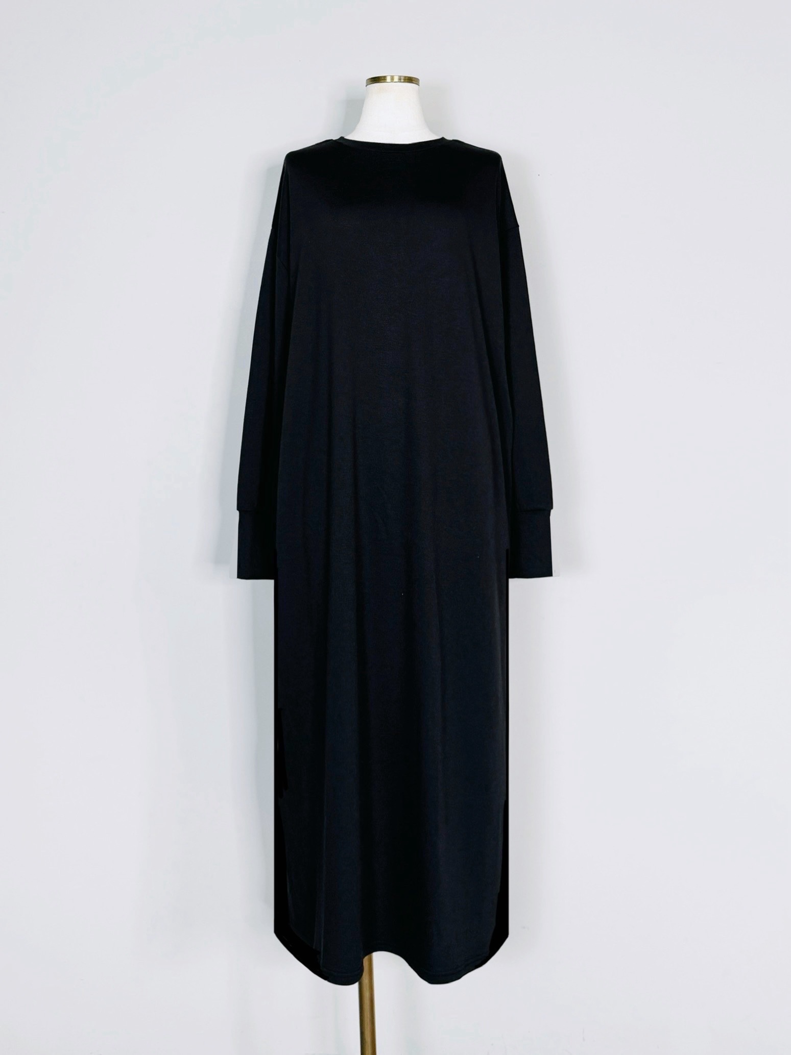 SELECT(セレクト) バックボタンスムースロングワンピース