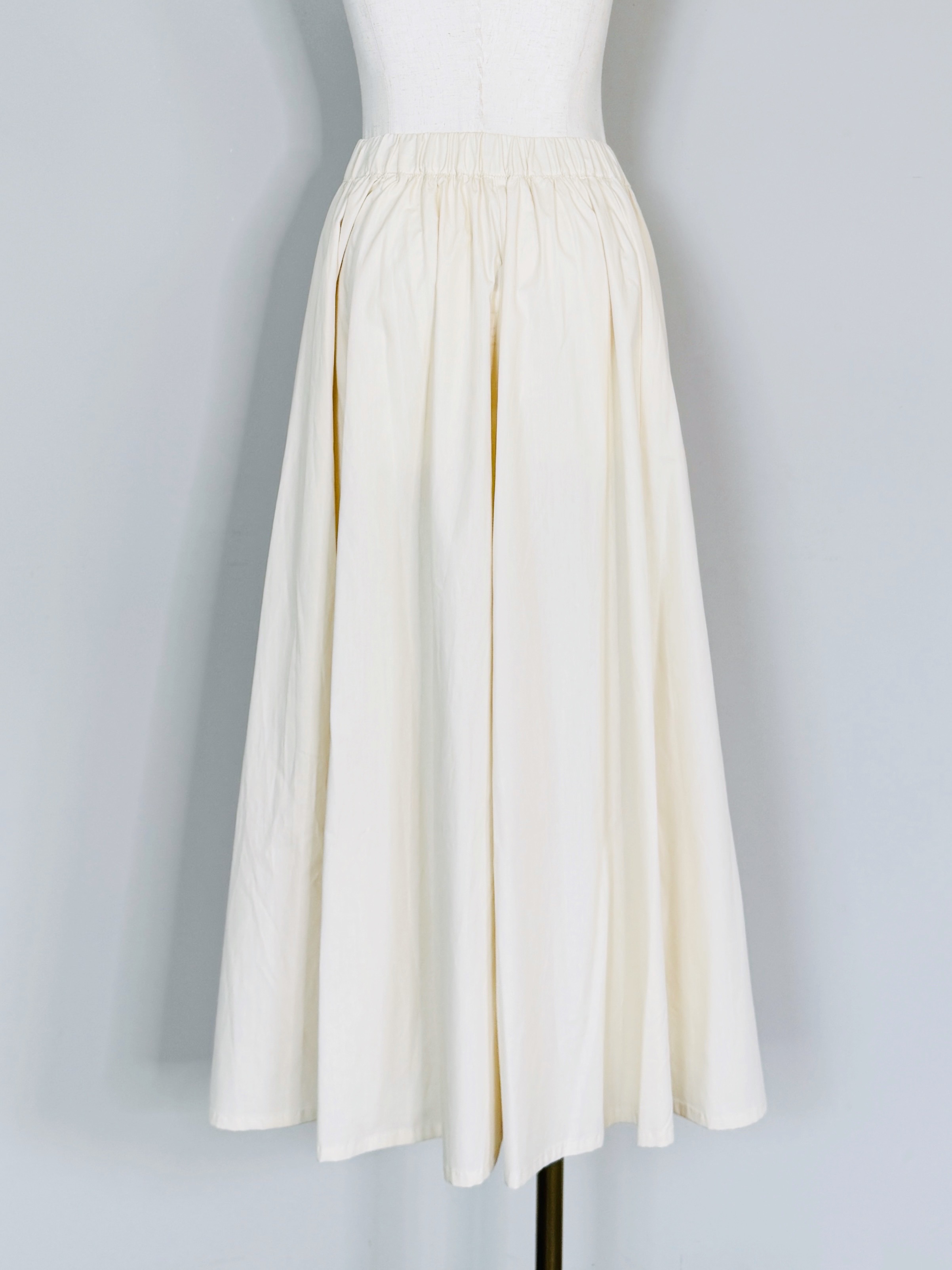 SELECT(セレクト) コットン切替フレアースカート《SET UPアイテム