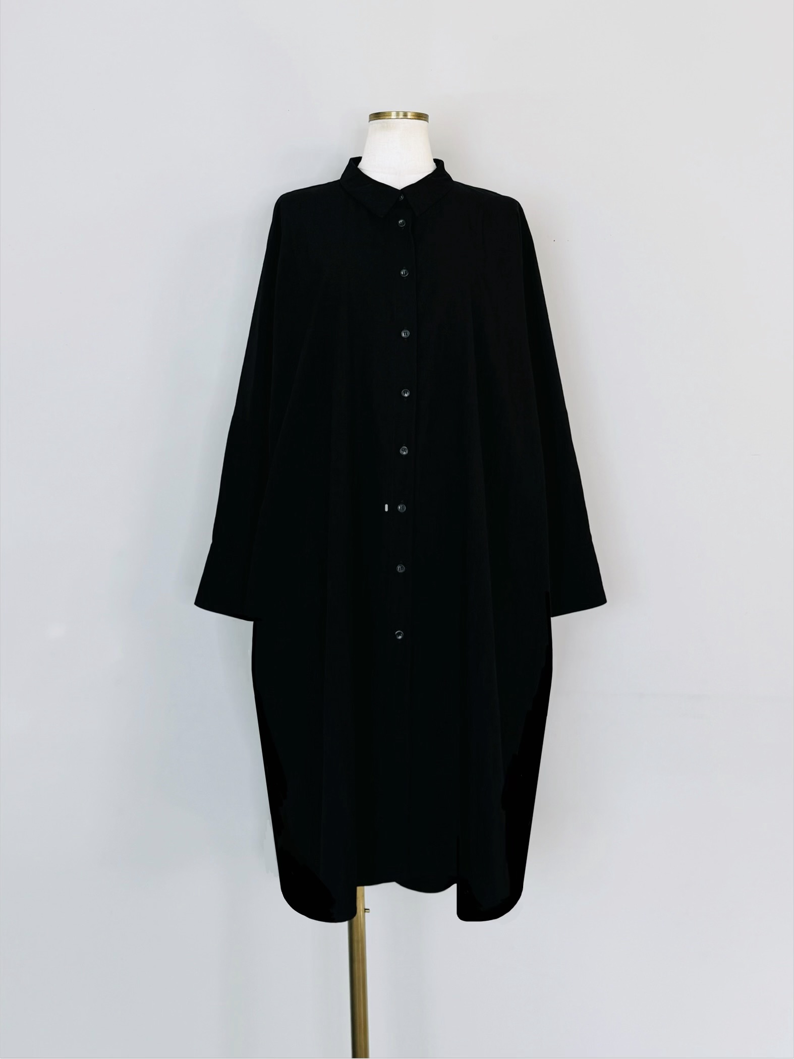 SELECT(セレクト)　レーヨンナイロンドルマンシャツチュニックワンピ《SET UPアイテム》