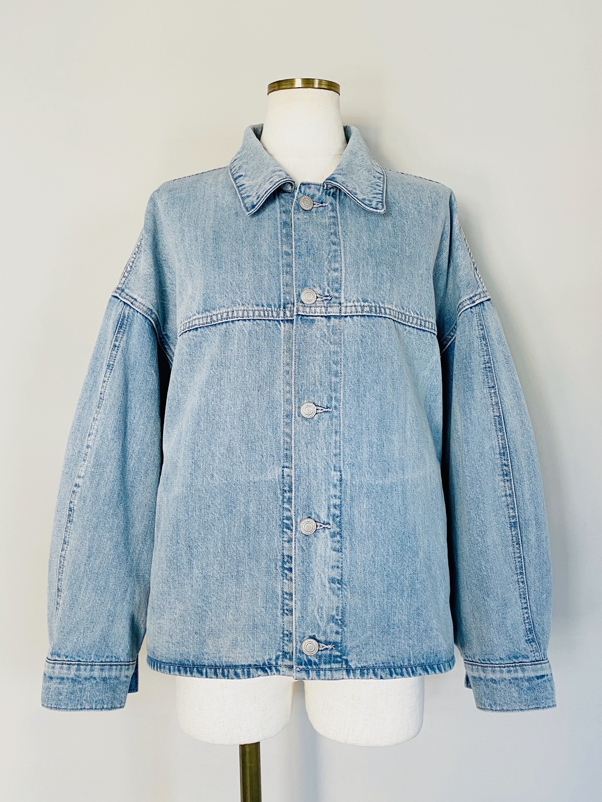 リグリーム　タックデニムジャケット タックデニムジャケット｜TUCK DENIM JACKETの通販｜regleam