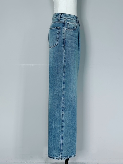 SELECT(セレクト) タックストレートデニムパンツ｜Praise / trois