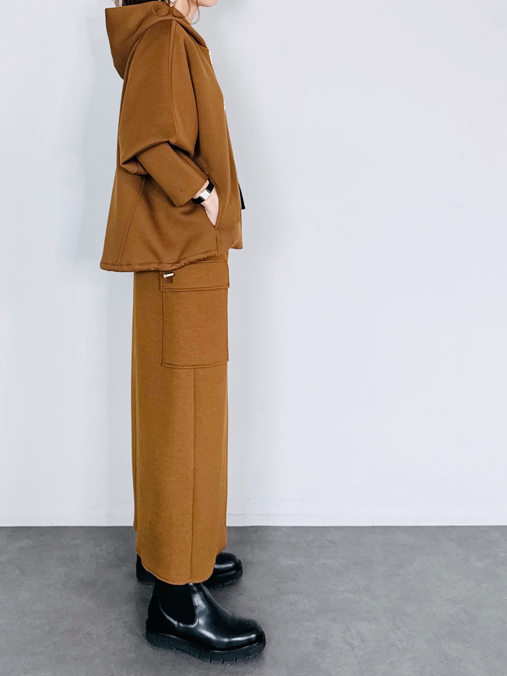 SELECT(セレクト) ダンボールニットカーゴタイトスカート《SET