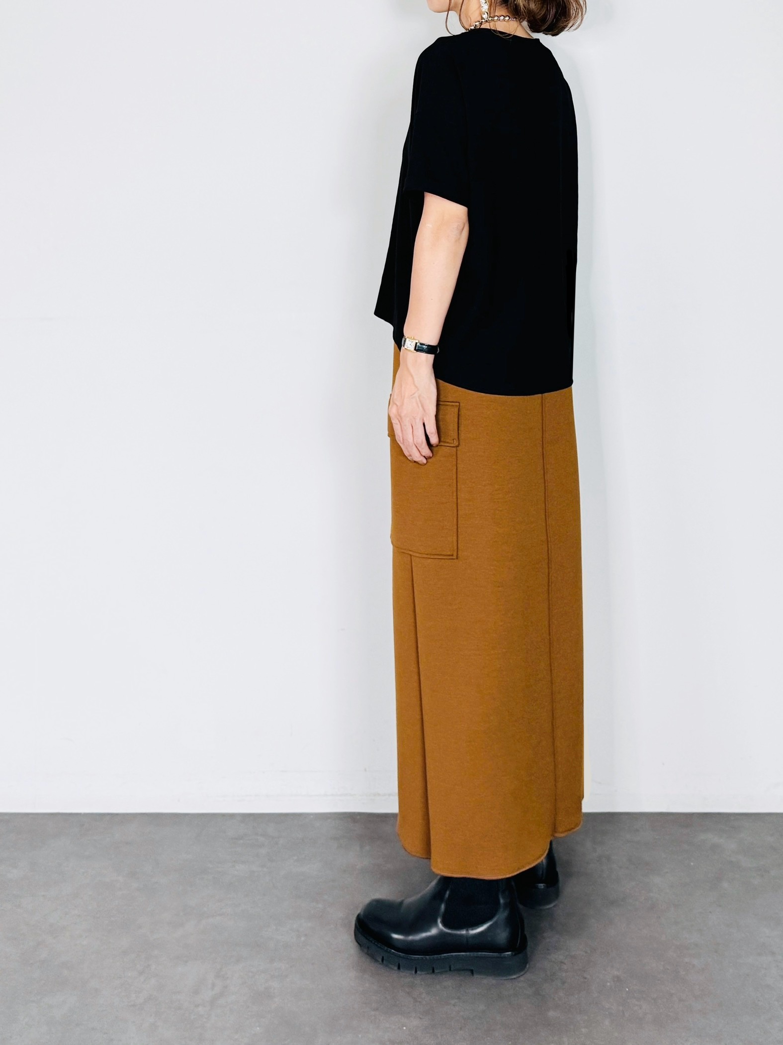 SELECT(セレクト) ダンボールニットカーゴタイトスカート《SET