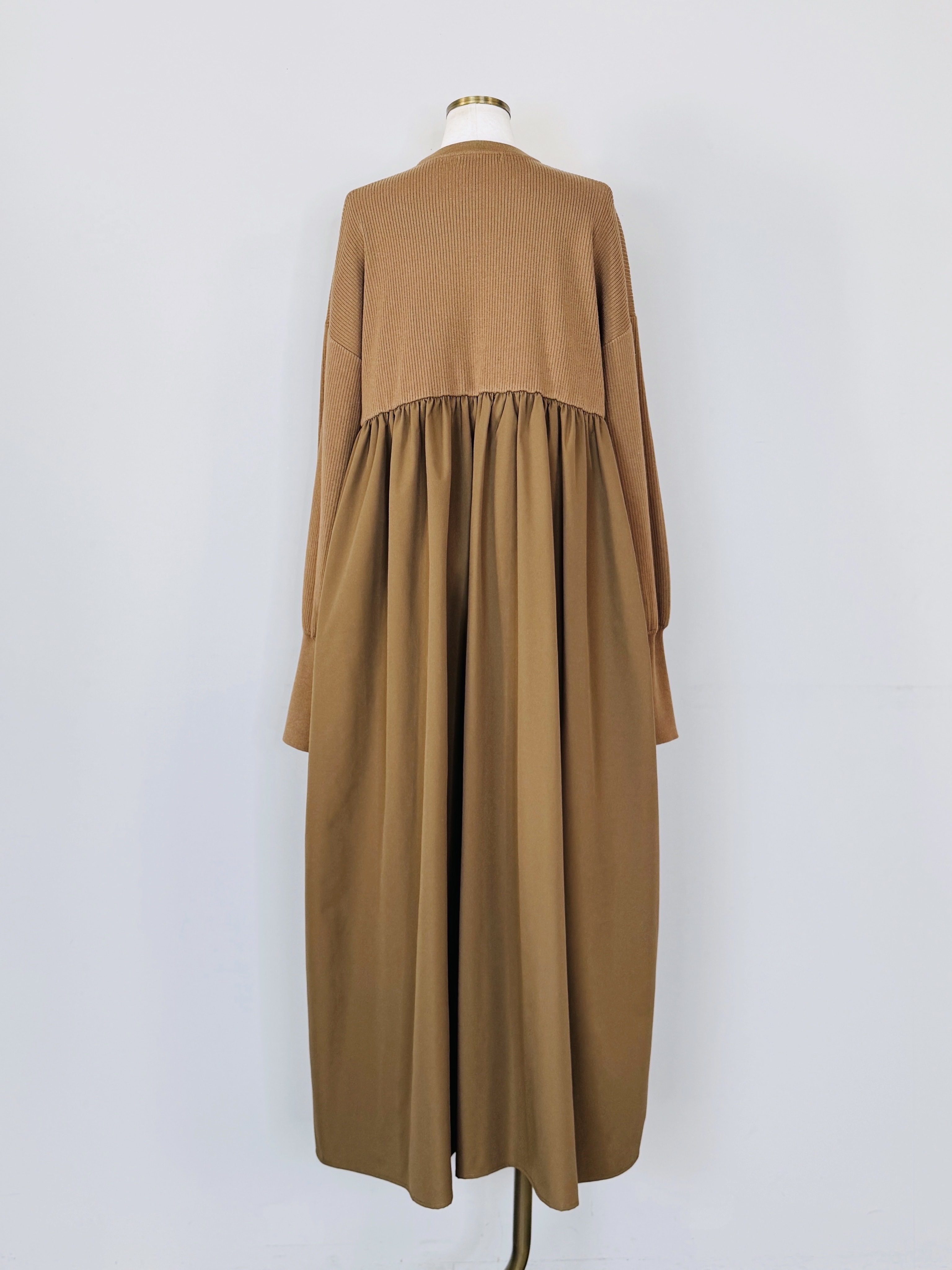 SELECT(セレクト) リブニットドッキングフレアワンピース｜Praise