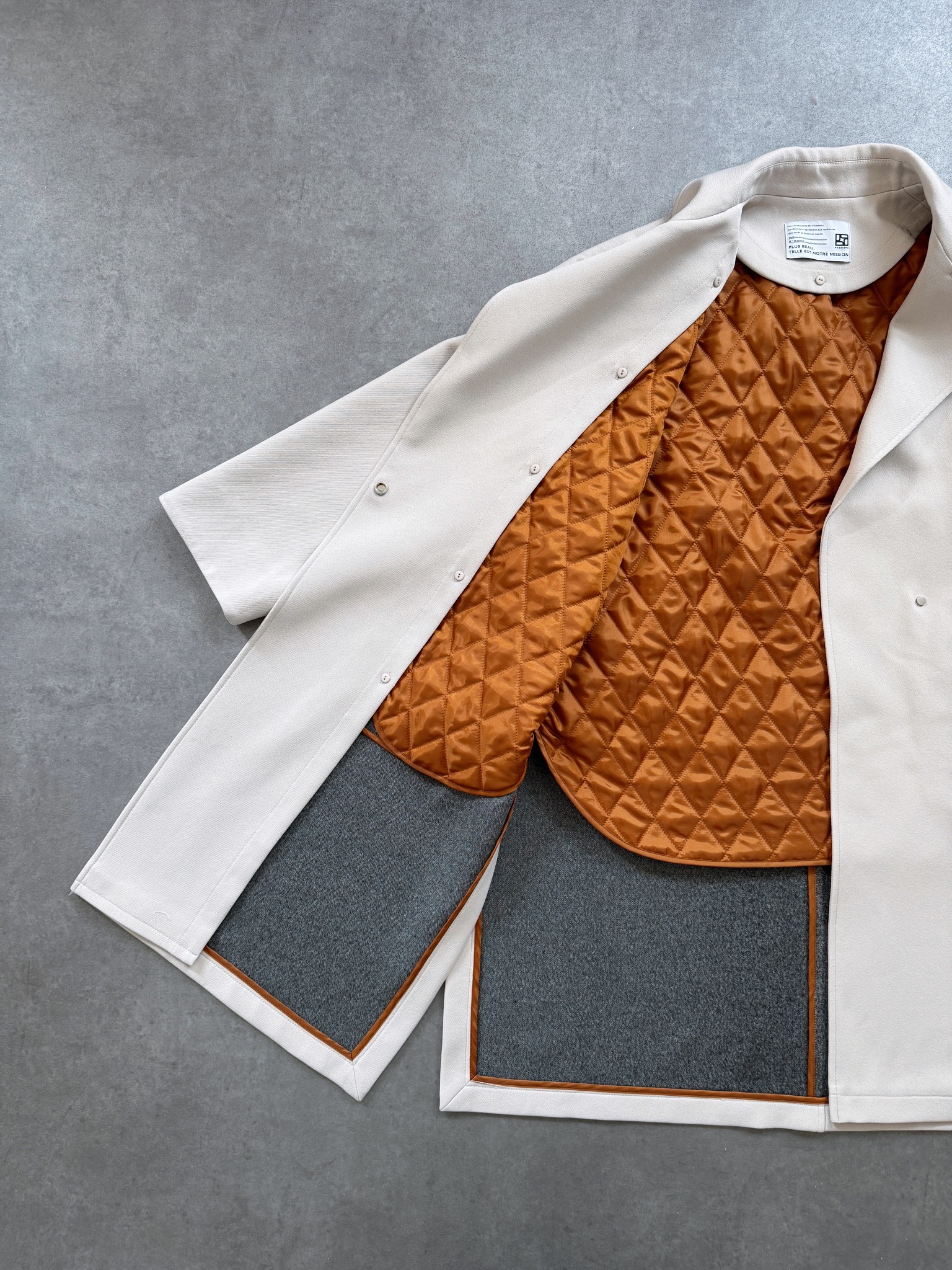 SELECT(セレクト) ナノヒーティングトレンチ風コート（ライナー付