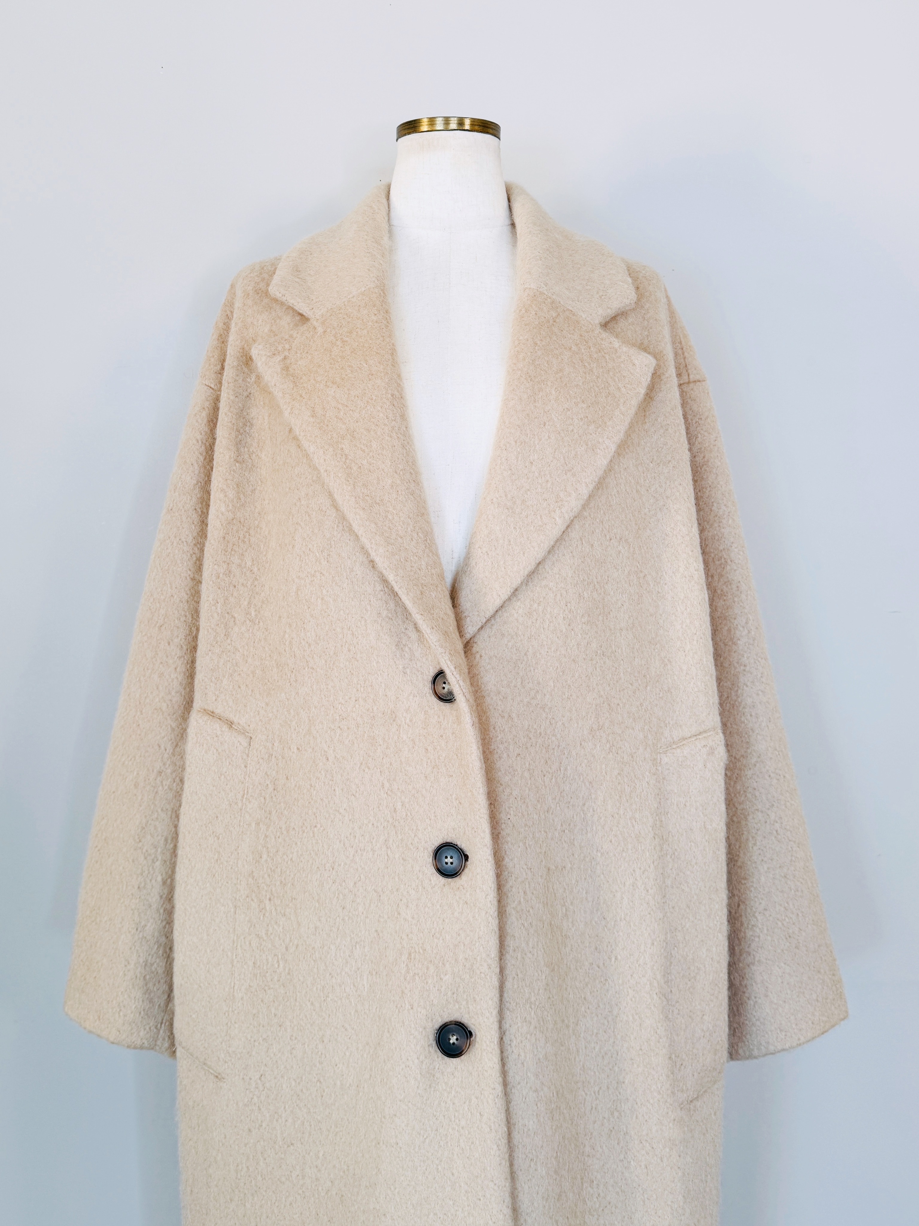 SELECT(セレクト) ウールモヘアロングテーラードロングコート｜Praise