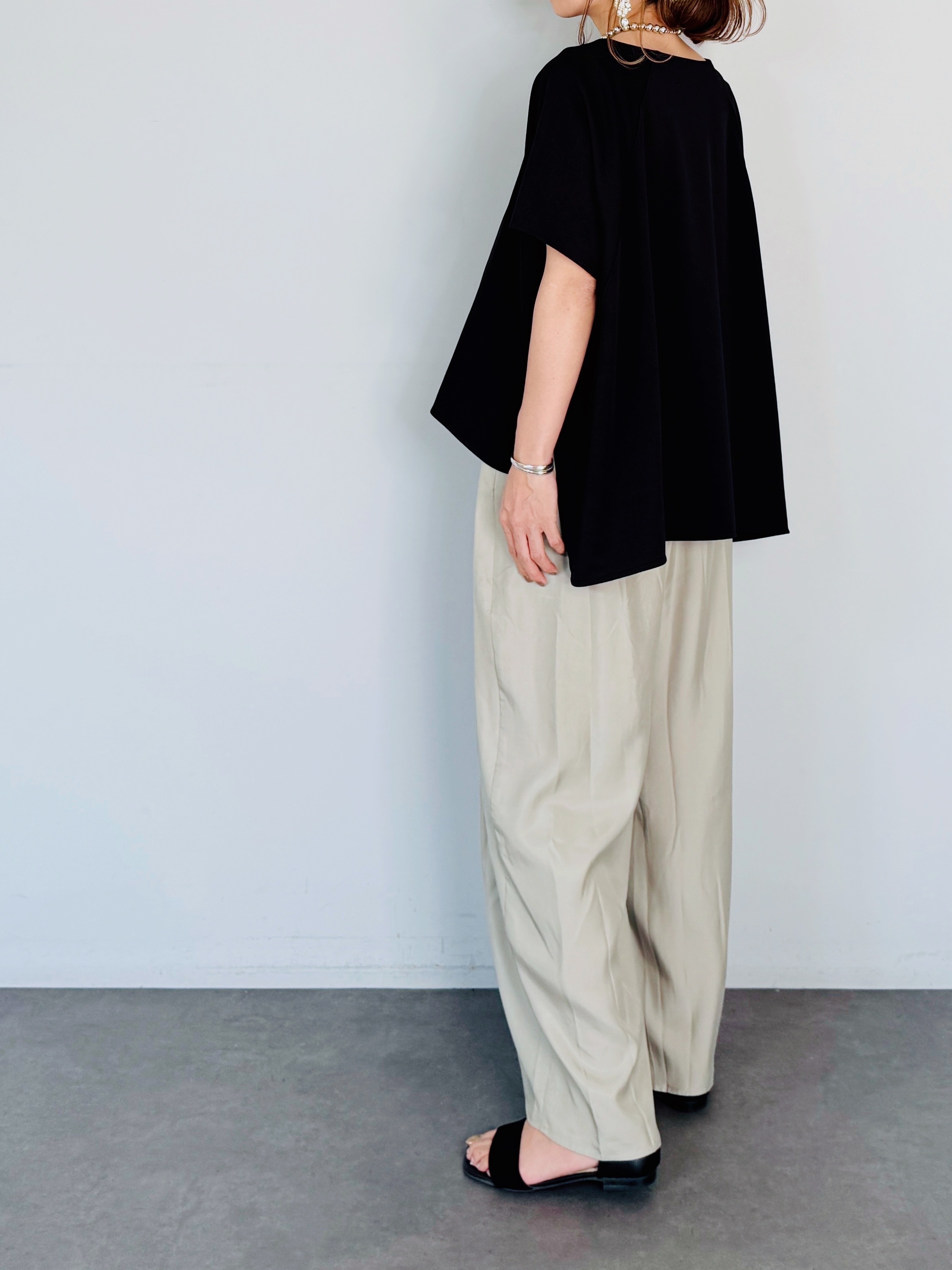 CHLOE*あなたの個性を際立たせる逸品*ブラック クレープ パンツ ☆CHLOE☆パンツ☆SALE中