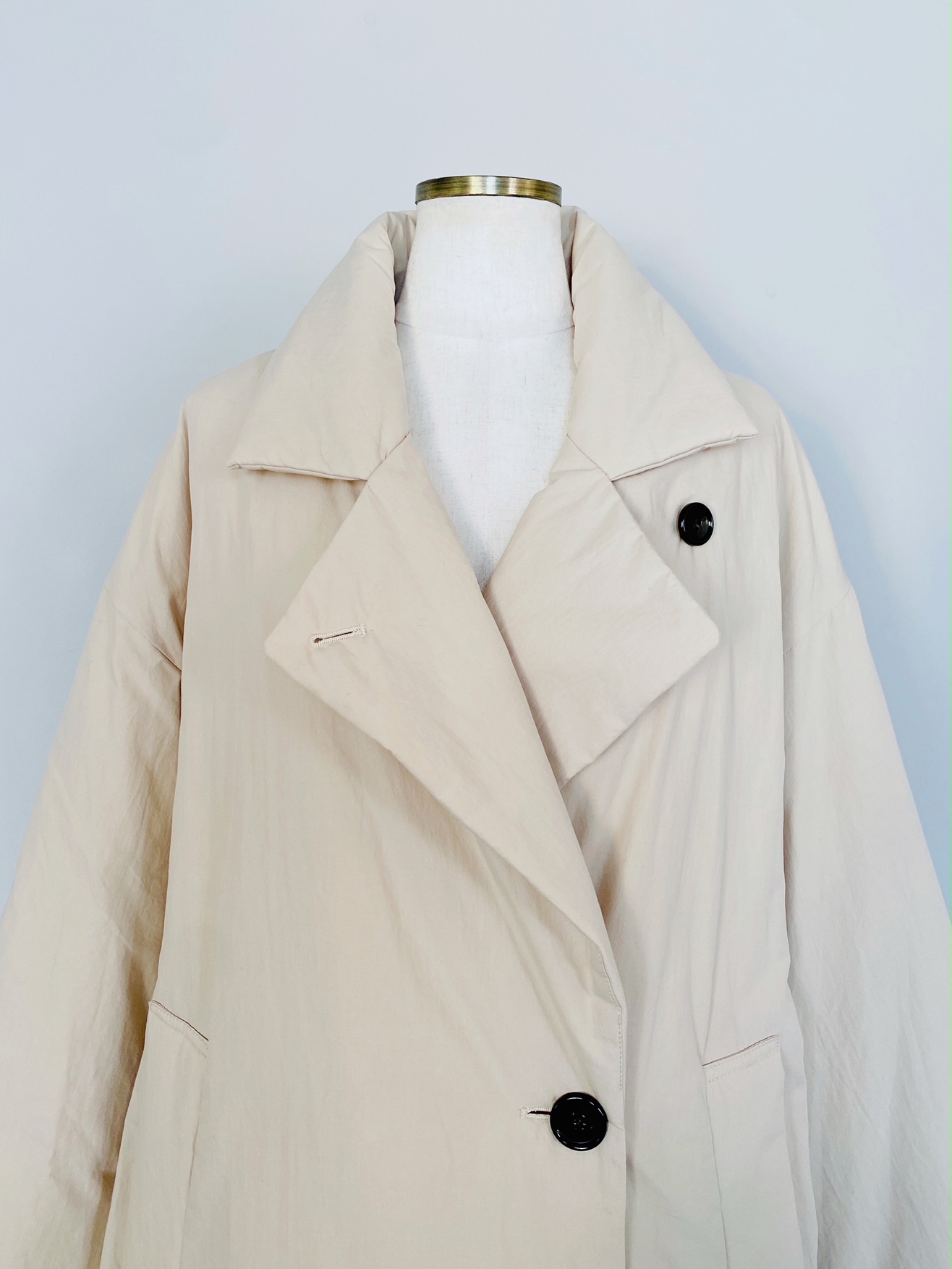 SELECT(セレクト) 中綿テーラードロングコート｜Praise / trois