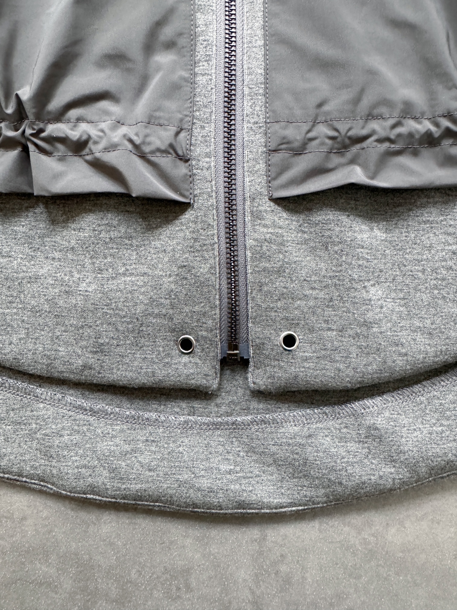 SELECT(セレクト) ライトダンボール異素材ジップブルゾン《SET UP