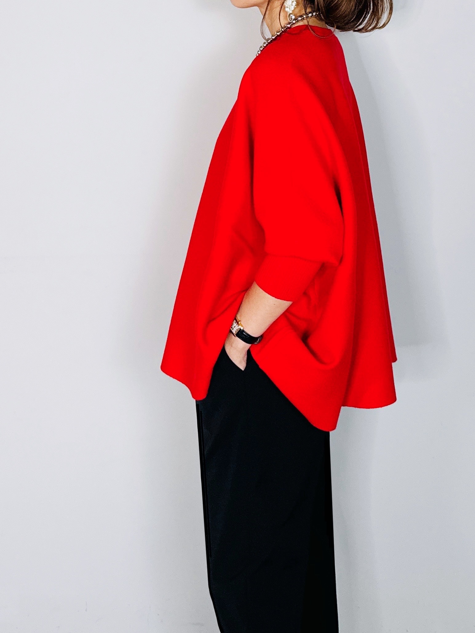 SELECT(セレクト) ロングリブワイドニットプルオーバー｜Praise