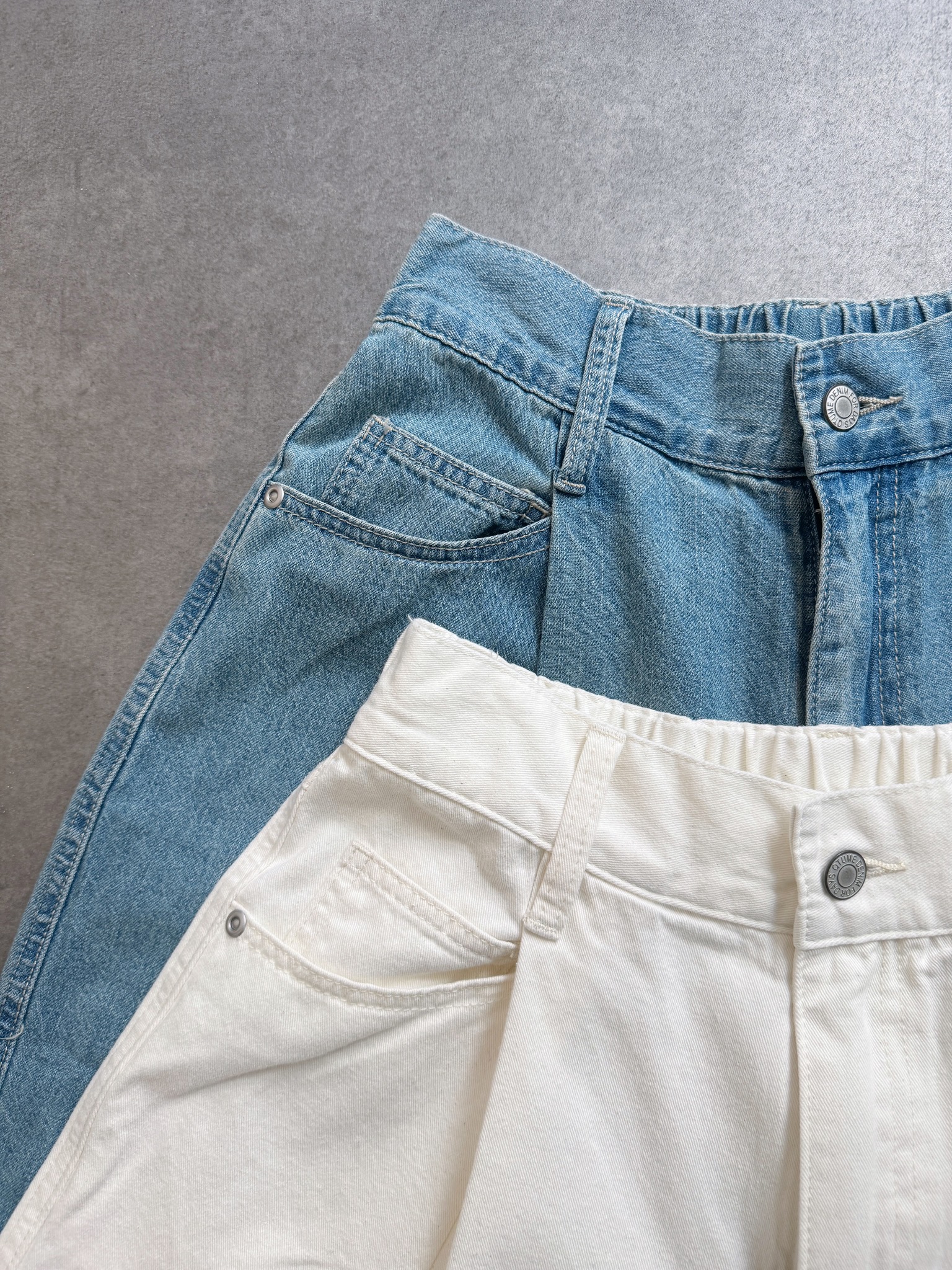 SELECT(セレクト) デニムタックカーブパンツ《SET UPアイテム