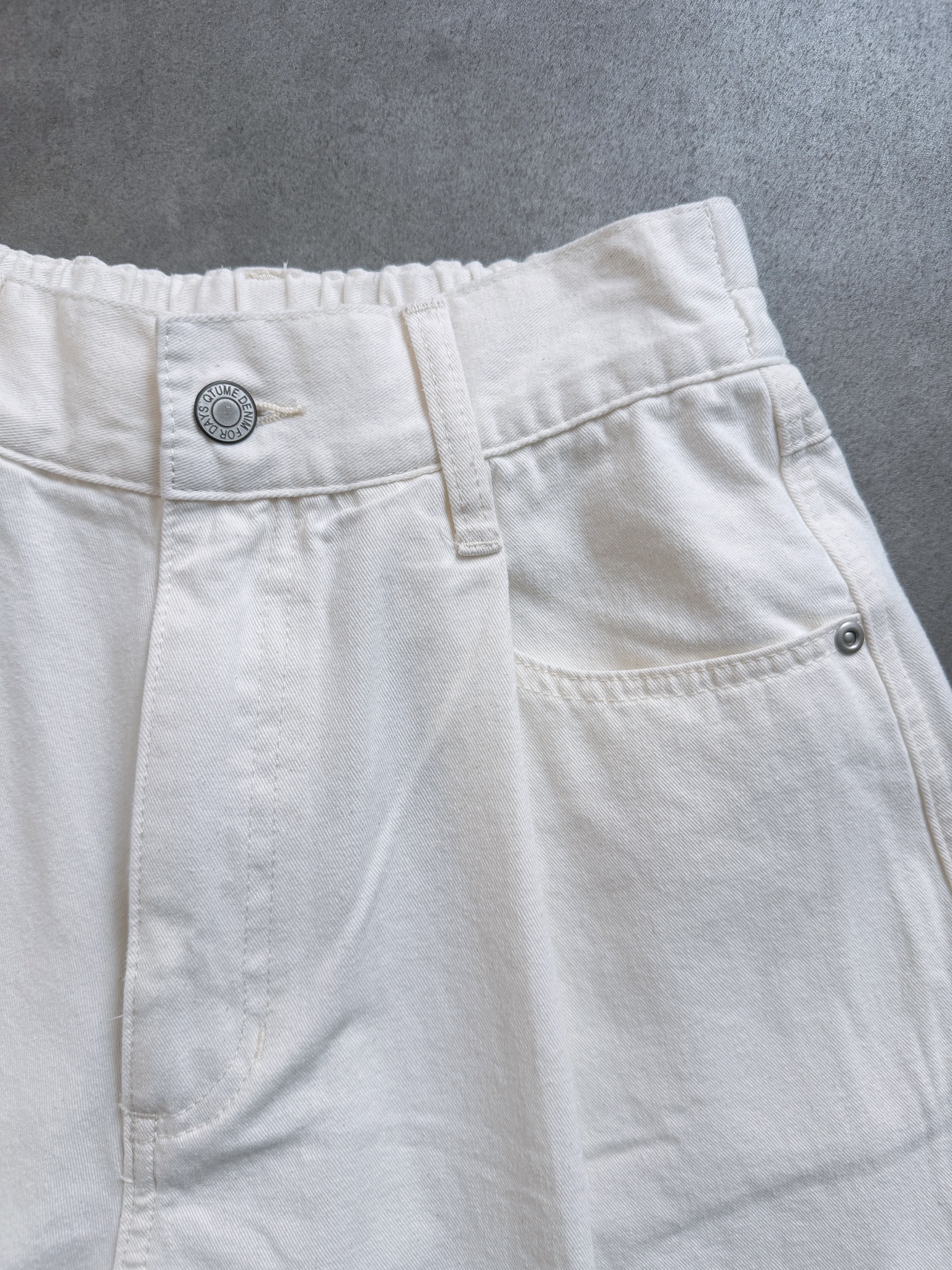 SELECT(セレクト) デニムタックカーブパンツ《SET UPアイテム