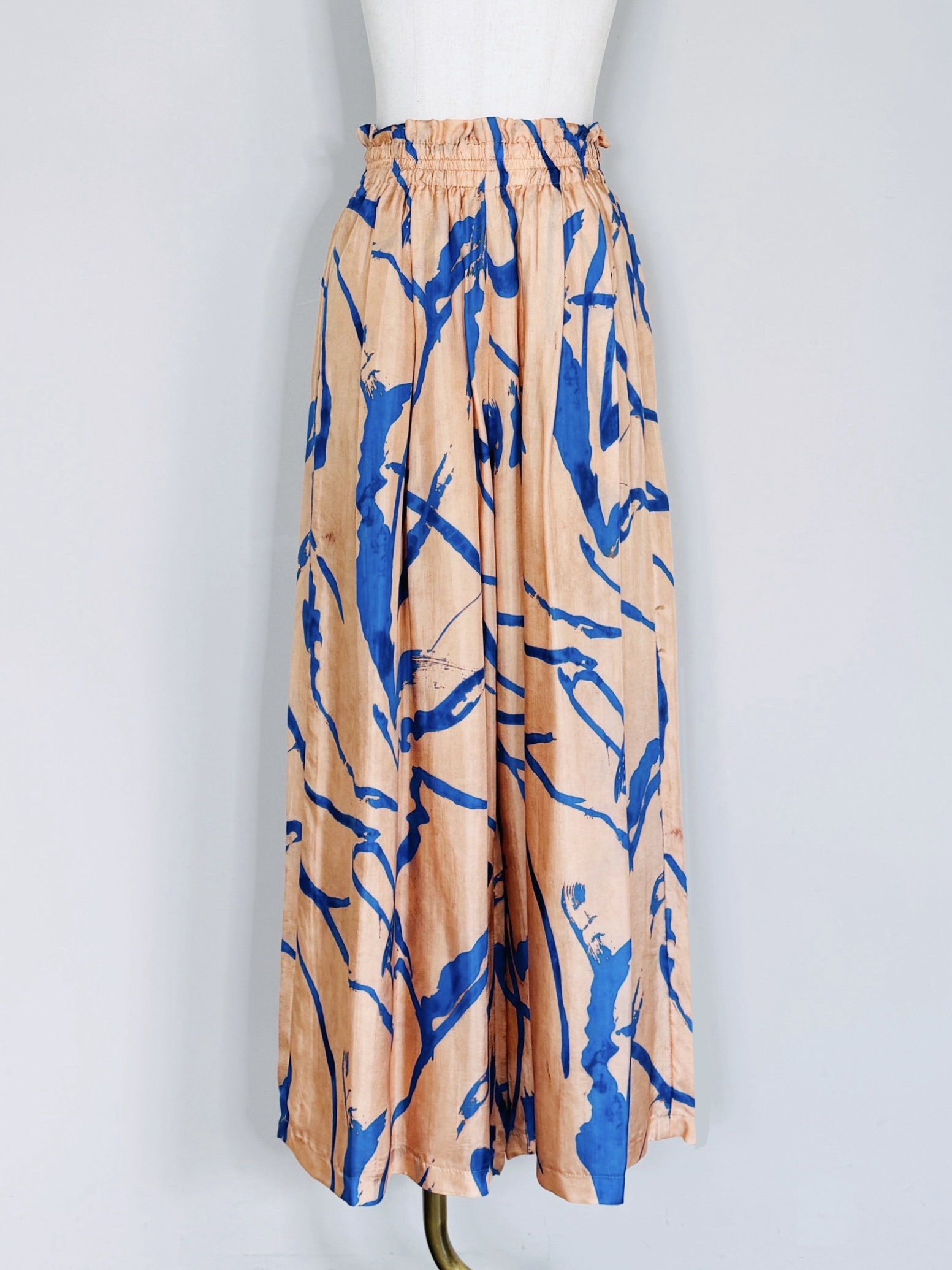 SELECT(セレクト)　オリエンタルプリントワイドパンツ