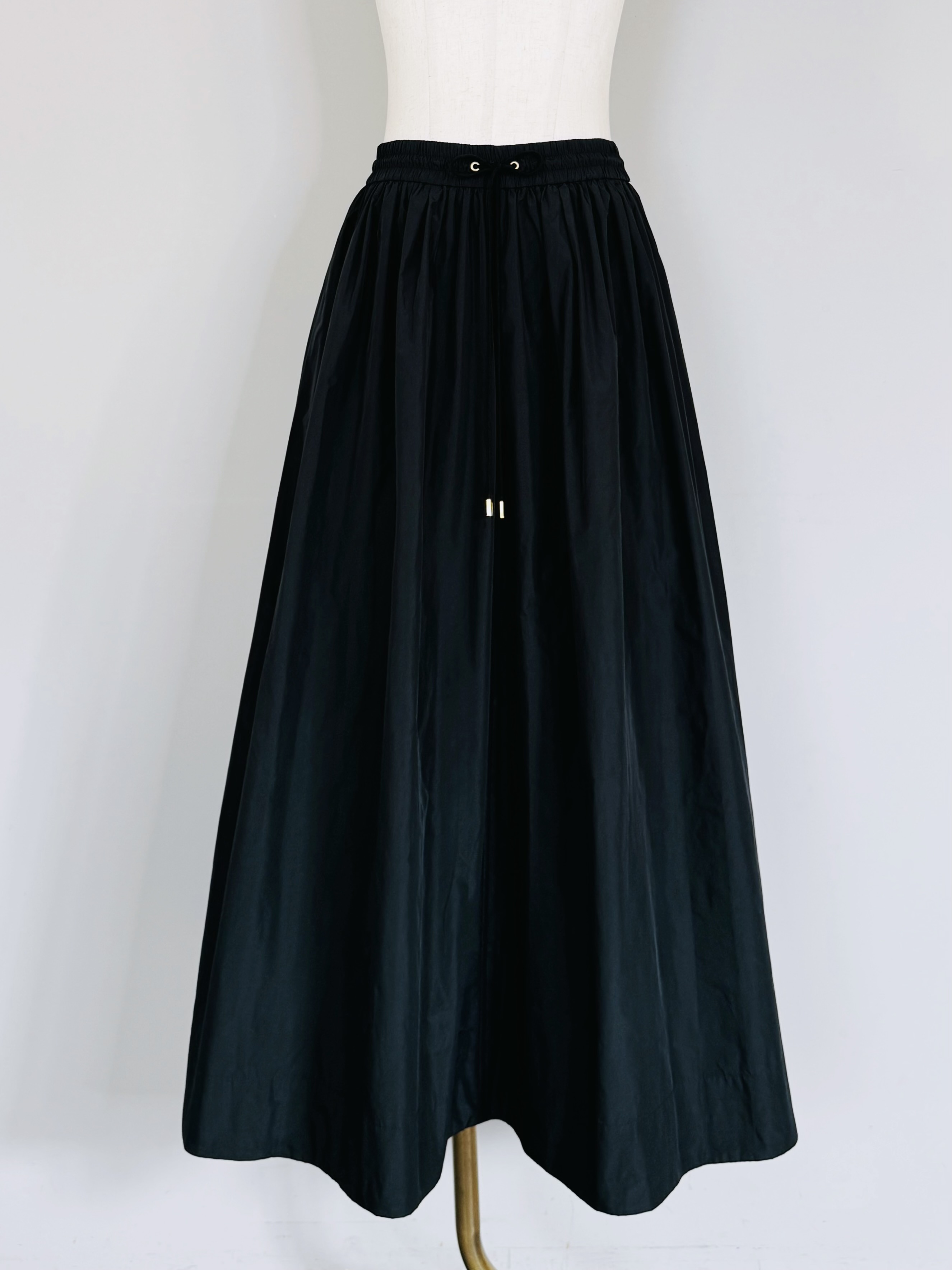 SELECT(セレクト) 配色タフタギャザーボリュームスカート｜Praise