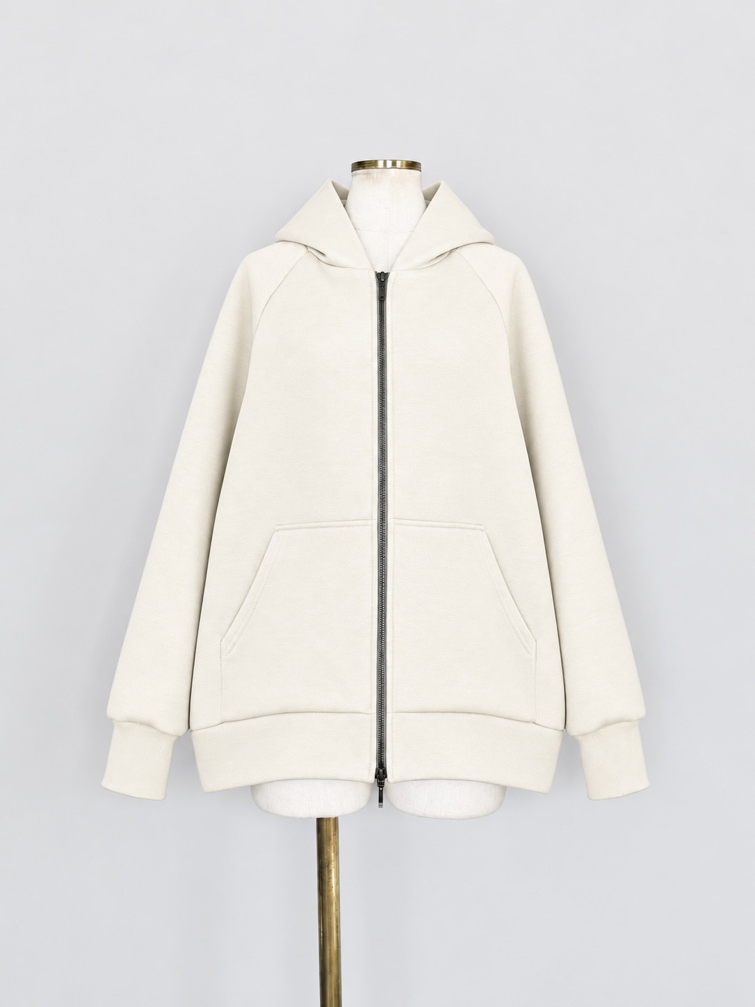 SELECT(セレクト)　ダンボールオーバーサイズダブルZIPパーカー