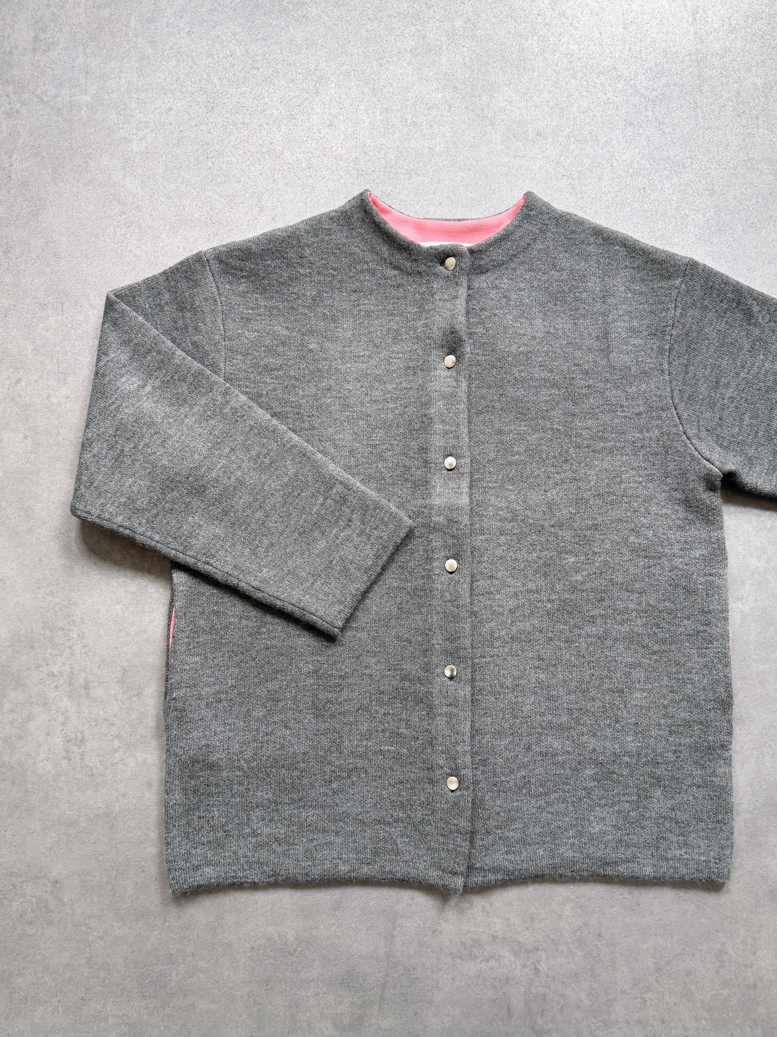 Searoomlynn collab NAIA woolニットカーディガン