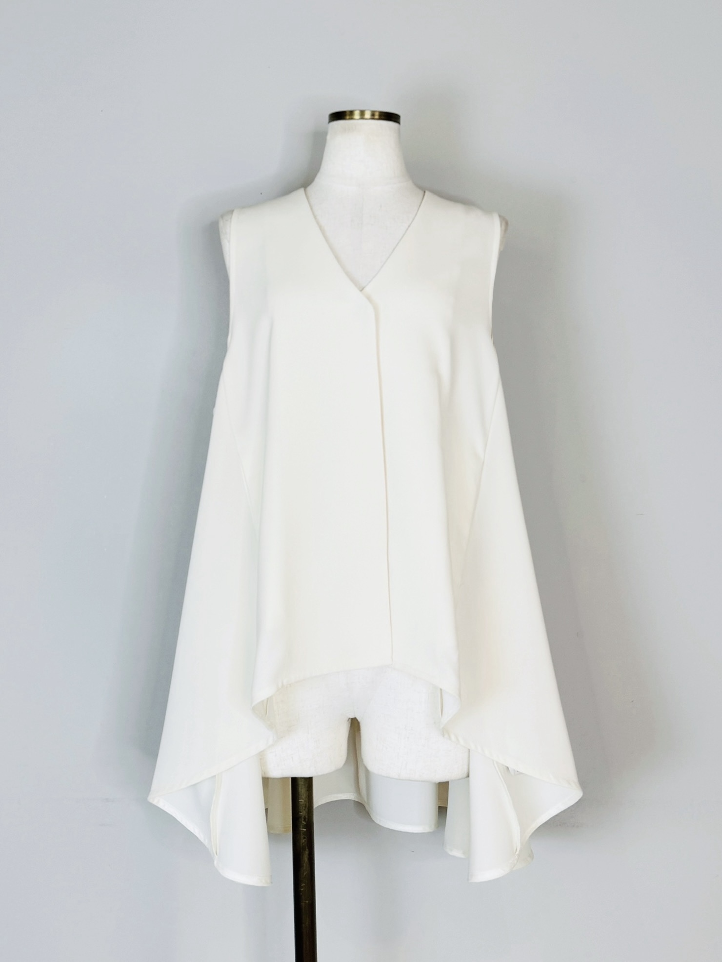 SELECT(セレクト)　ジョーゼットバックフレアベスト《SET UPアイテム》