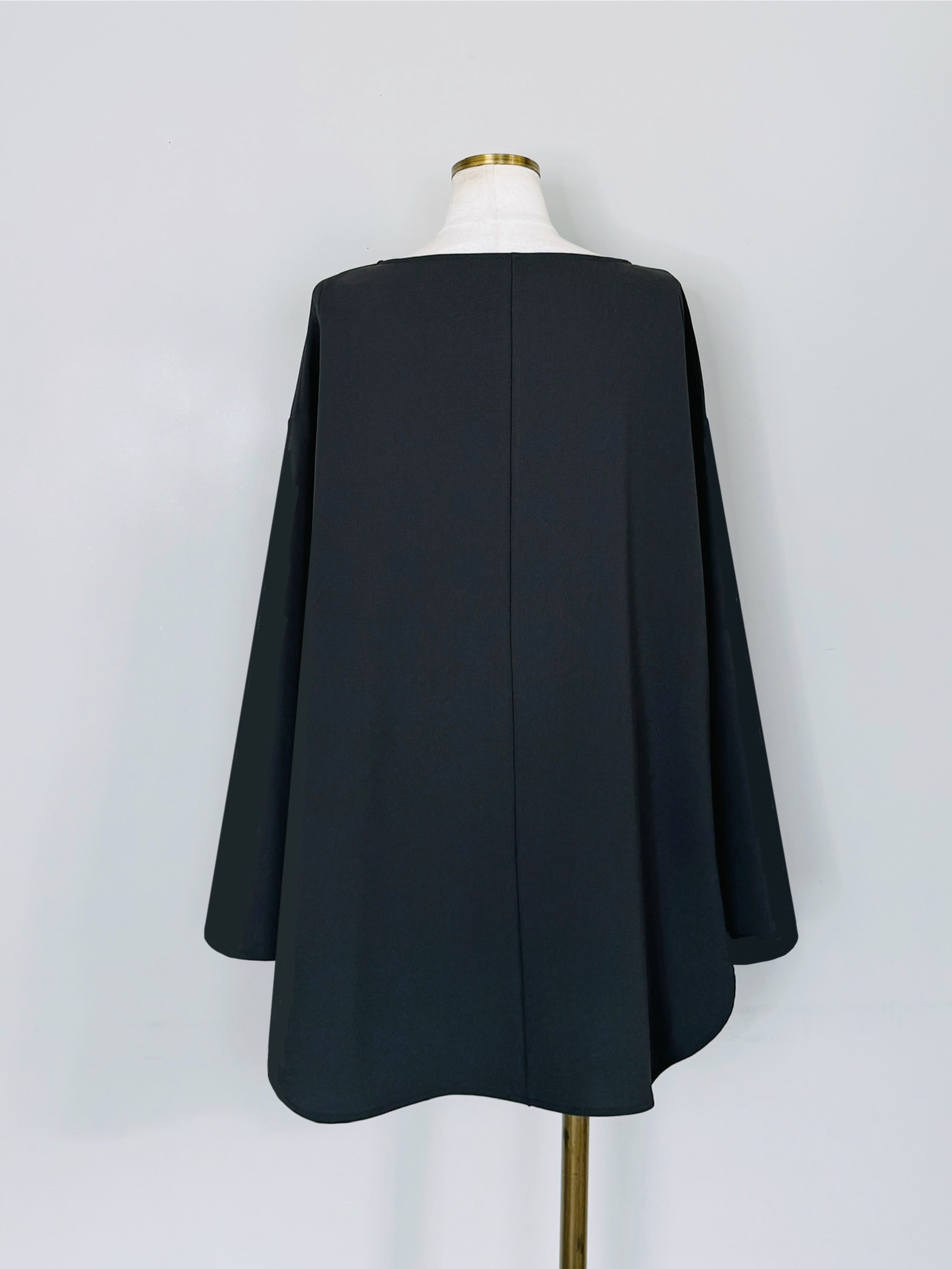 SELECT(セレクト) 厚手ジョーゼットラウンドプルオーバー《SET UP