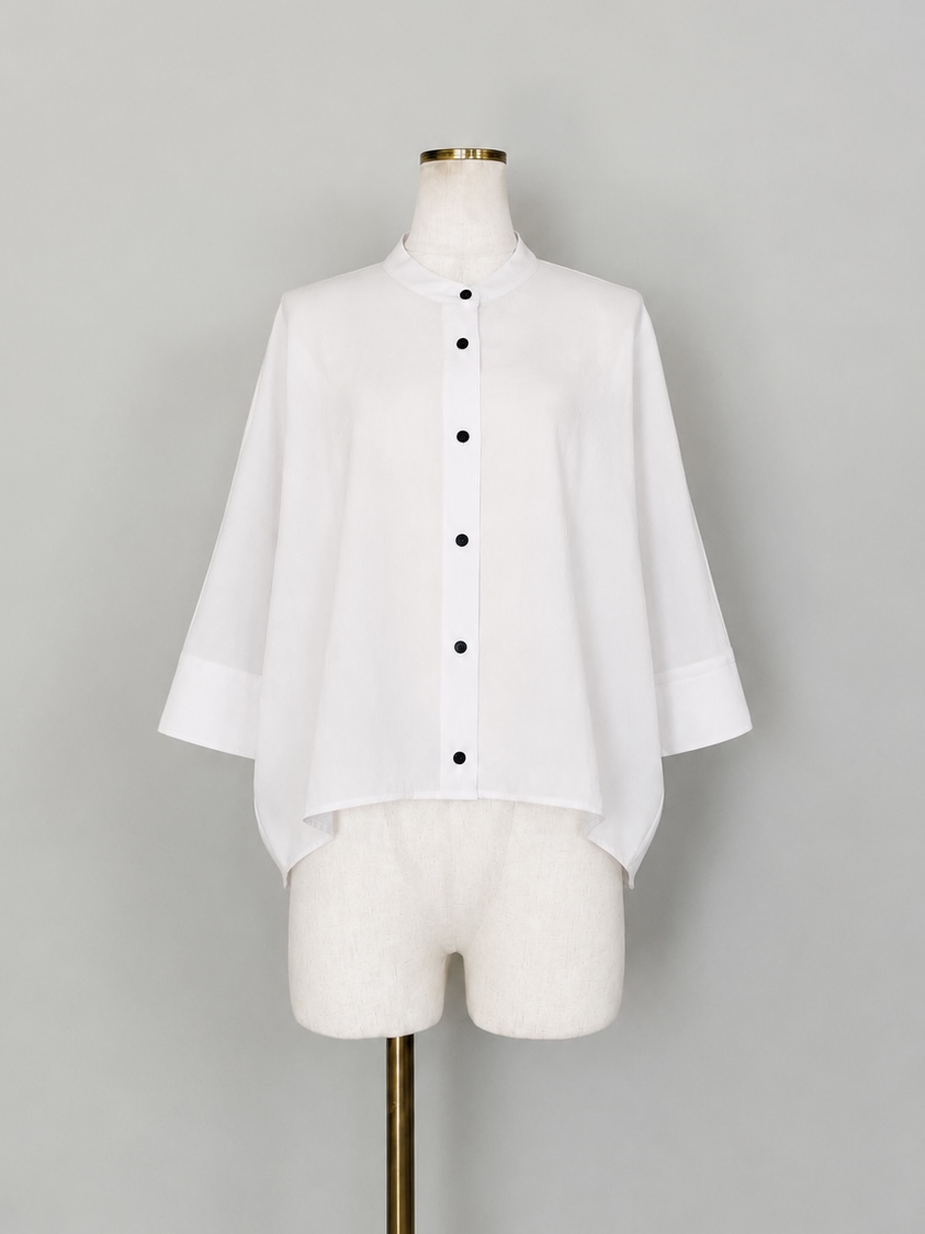 SELECT(セレクト)　ストレッチシフォンワイドブラウス《SET UPアイテム》