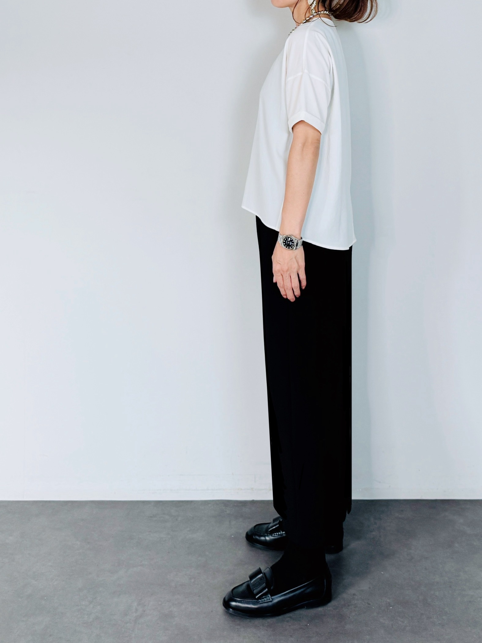 GONNA ANANAS 08 タイトスカート 黒と白 adidas Originals｜KNITTED SKIRT ニットスカート タイト