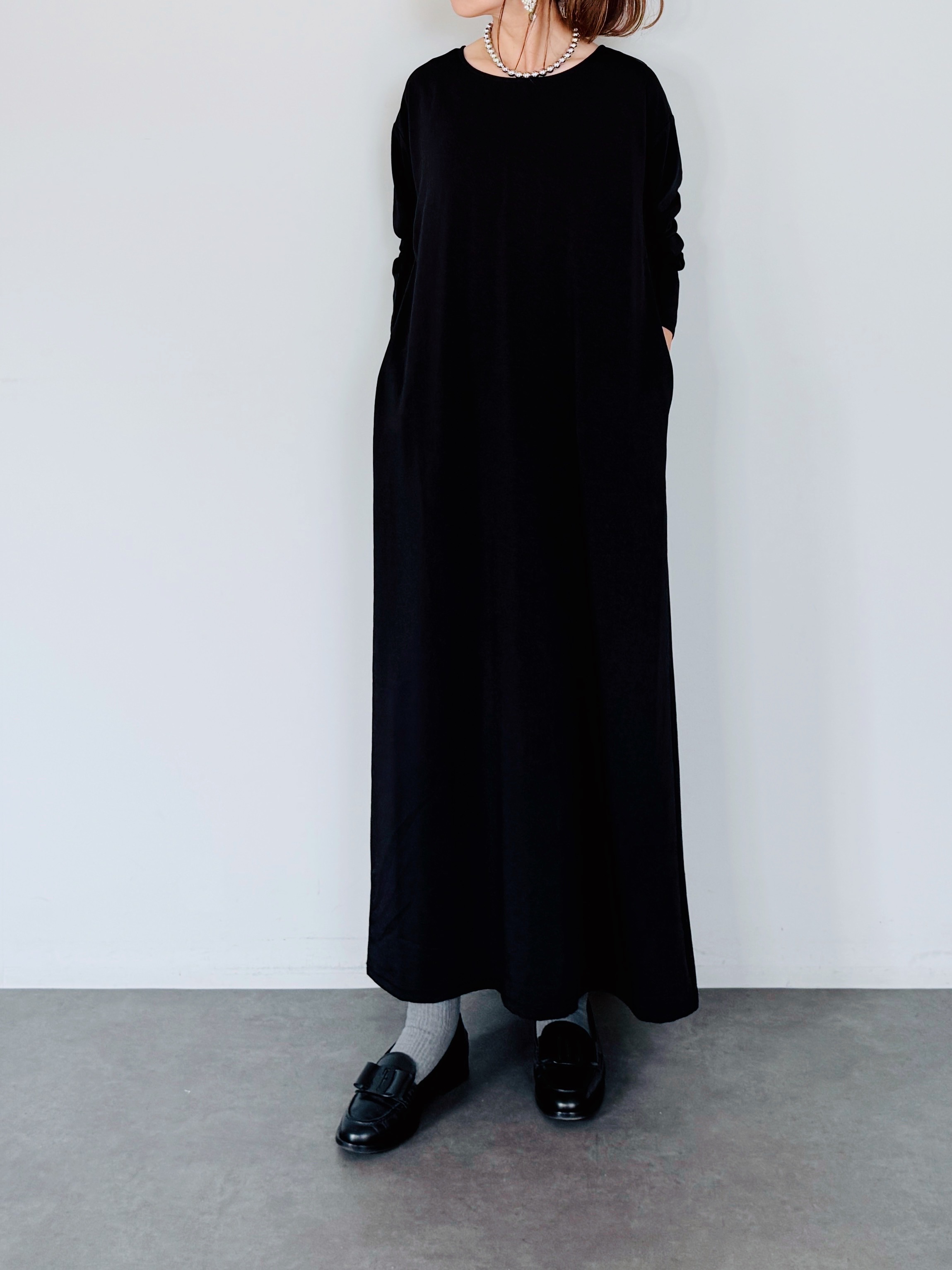 完売品　chouchou セレクト　ハイツイストスムースワンピース SELECT(セレクト) ハイツイストスムースロングワンピース