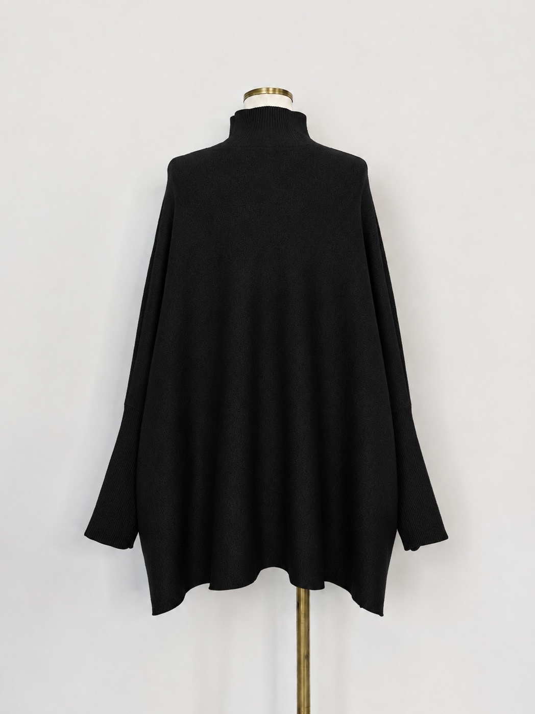 SELECT(セレクト) ロングリブワイドハイネックニットプルオーバー