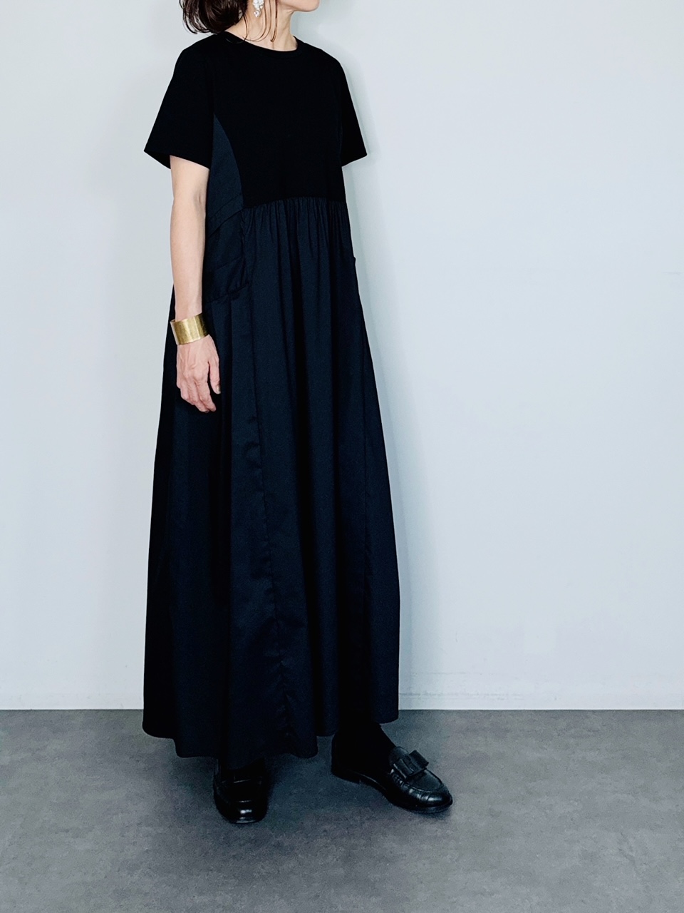 完売品　chouchou セレクト　ハイツイストスムースワンピース 完売品 chouchou セレクト ハイツイストスムースワンピース 楽天