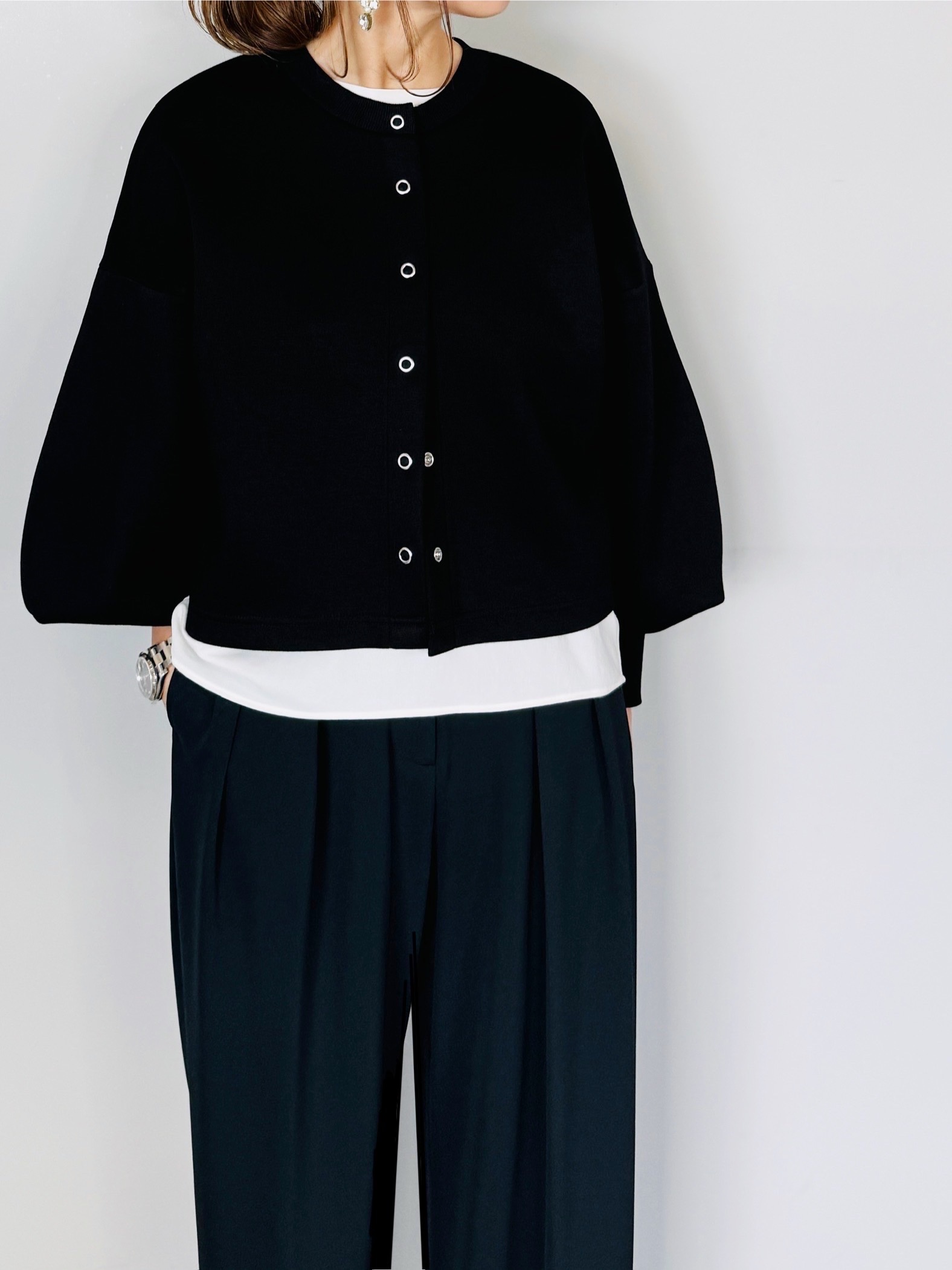 残り3セット限定▶︎neneさまお裾分け/テディベアAll MIX ver.2 SELECT(セレクト) 前後2WAYダンボールニットカーディガン