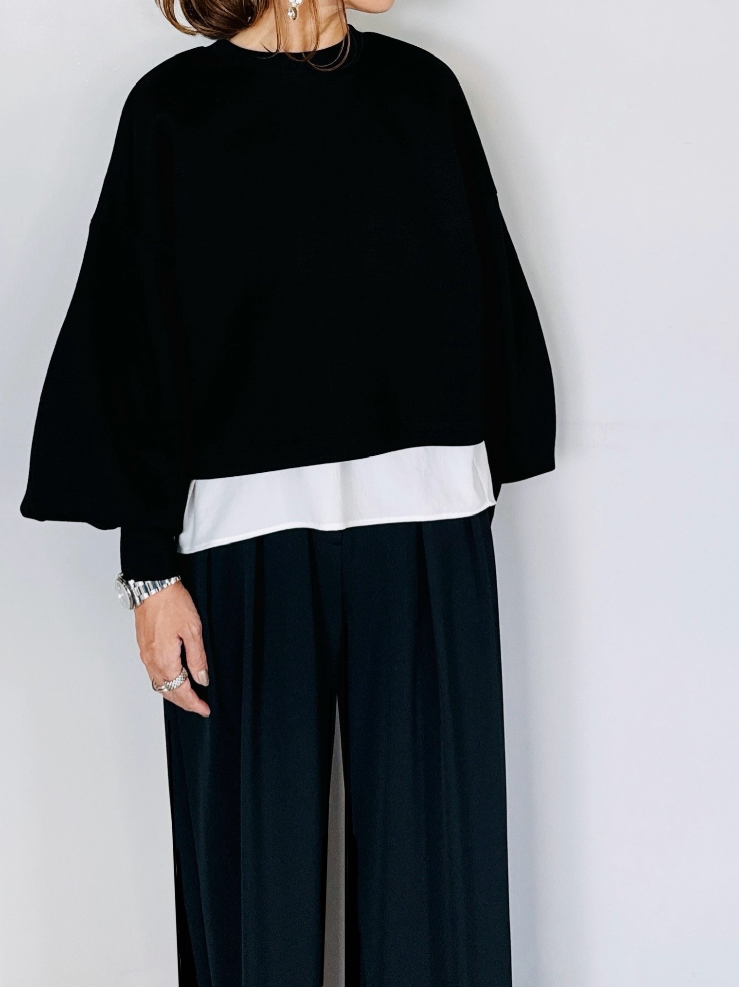 SELECT(セレクト) 前後2WAYダンボールニットカーディガン